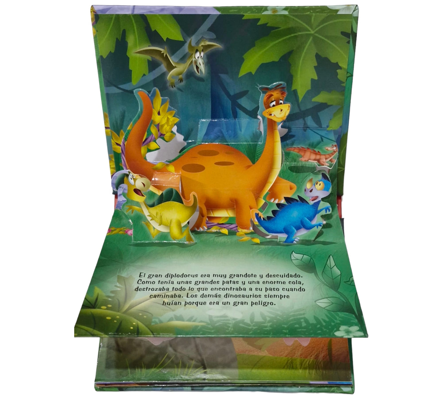 El diplodocus descuidado- pop up