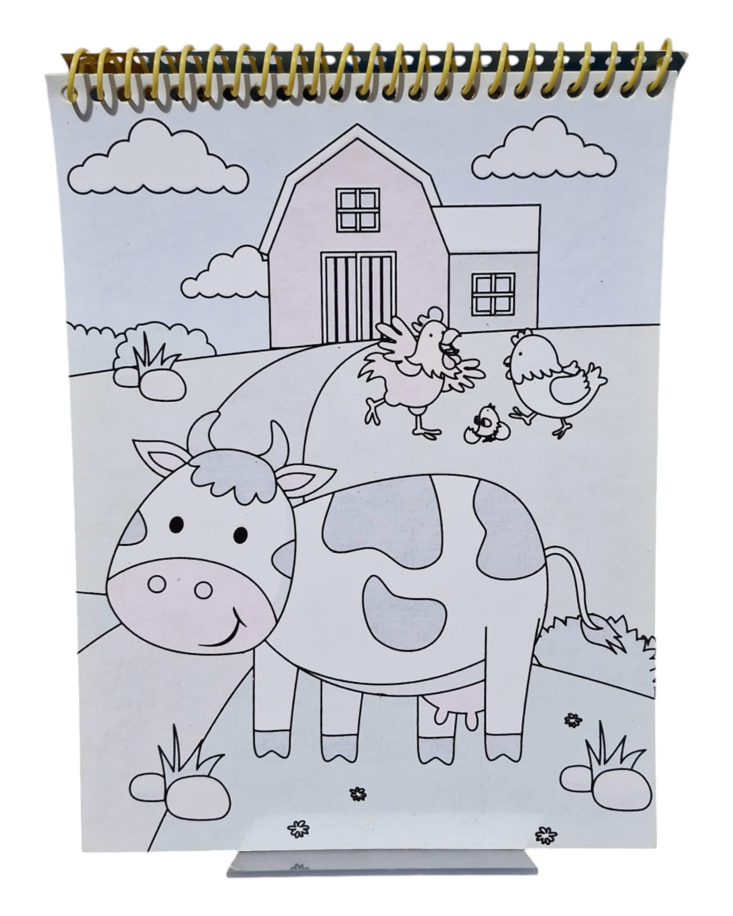 La granja. Pinta con agua